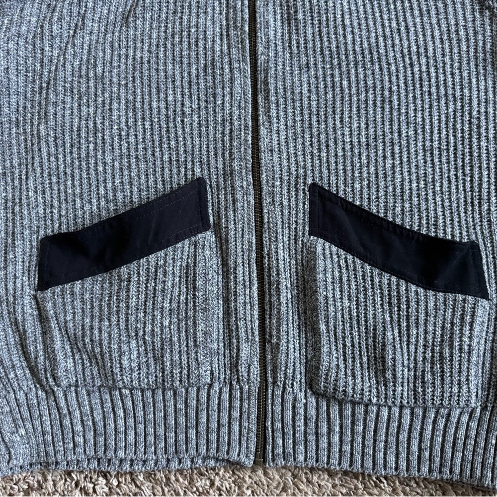 Bradford Exchange Men’s USMC “The  Few The Proud The Marines” zip up sweater - Picture 8 of 14